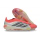 Crampons de Foot adidas Predator Laceless Elite FG Rouge Blanc Noir