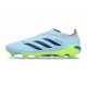 Crampons de Foot adidas Predator Laceless Elite FG Bleu