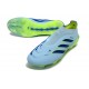 Crampons de Foot adidas Predator Laceless Elite FG Bleu