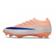 Chaussure Nike Zoom Mercurial Vapor XVII Elite FG Orange Bleu