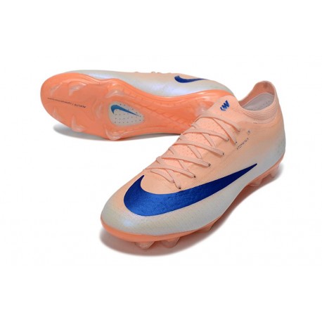 Chaussure Nike Zoom Mercurial Vapor XVII Elite FG Orange Bleu