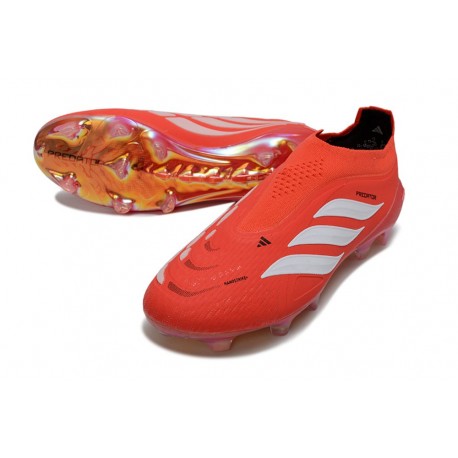 adidas Predator LL Elite FG Nouvelles Rouge Blanc