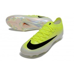 Chaussure Nike Zoom Mercurial Vapor XVII Elite FG Vert Jaune Fluo