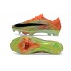 Chaussure Nike Zoom Mercurial Vapor XVII Elite FG Vert Orange Noir