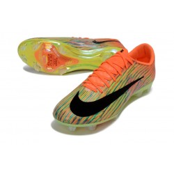 Chaussure Nike Zoom Mercurial Vapor XVII Elite FG Vert Orange Noir