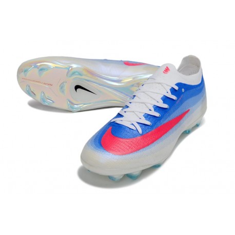 Chaussure Nike Zoom Mercurial Vapor XVII Elite FG Bleu Blanc Rouge