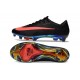 Chaussure Nike Zoom Mercurial Vapor XVII Elite FG Noir Orange