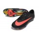 Chaussure Nike Zoom Mercurial Vapor XVII Elite FG Noir Orange