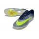 Chaussure Nike Zoom Mercurial Vapor XVII Elite FG Bleu Vert