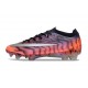 Chaussure Nike Zoom Mercurial Vapor XVII Elite FG Orange Noir Argent