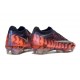 Chaussure Nike Zoom Mercurial Vapor XVII Elite FG Orange Noir Argent