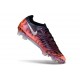 Chaussure Nike Zoom Mercurial Vapor XVII Elite FG Orange Noir Argent
