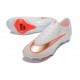 Chaussure Nike Zoom Mercurial Vapor XVII Elite FG Blanc Orange Or