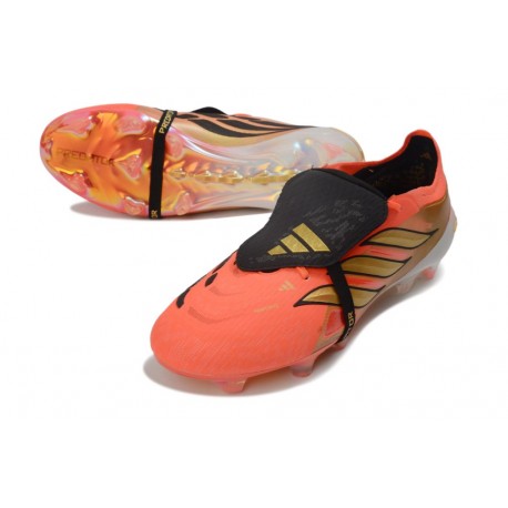 adidas Predator Foldover Tongue Elite FG Orange Or Noir