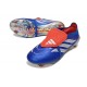 Chaussure adidas Predator 26 FT Elite FG Bleu Argent Rouge