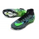 Nike Zoom Mercurial Superfly 10 Elite FG Noir Vert
