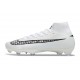 Nike Zoom Mercurial Superfly 10 Elite FG Blanc Noir
