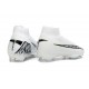 Nike Zoom Mercurial Superfly 10 Elite FG Blanc Noir