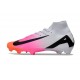 Nike Zoom Mercurial Superfly 10 Elite FG Rose Noir Blanc