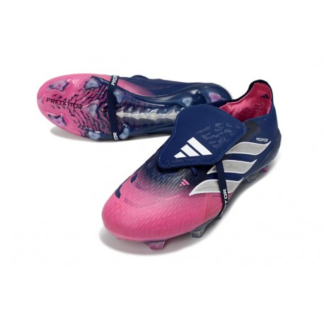 Chaussure adidas Predator 26 FT Elite FG Bleu Rose Noir