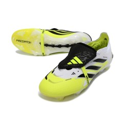 Chaussure adidas Predator 26 FT Elite FG Blanc Noir Jaune