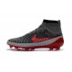Crampon de Football Nouvelles Nike Magista Obra FG Gris Rouge