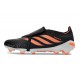 Crampons de Foot adidas Predator Tongue Elite FG Noir Orange