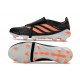 Crampons de Foot adidas Predator Tongue Elite FG Noir Orange