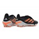Crampons de Foot adidas Predator Tongue Elite FG Noir Orange