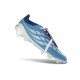 Crampons de Foot adidas Predator Tongue Elite FG Bleu Blanc