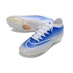 Nike Air Zoom Mercurial Vapor 17 Elite FG Nouveau Bleu Blanc