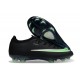 Nike Air Zoom Mercurial Vapor 17 Elite FG Nouveau Noir Vert Illusion