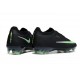 Nike Air Zoom Mercurial Vapor 17 Elite FG Nouveau Noir Vert Illusion