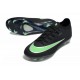 Nike Air Zoom Mercurial Vapor 17 Elite FG Nouveau Noir Vert Illusion