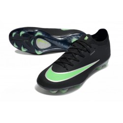 Nike Air Zoom Mercurial Vapor 17 Elite FG Nouveau Noir Vert Illusion