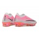 Nike Air Zoom Mercurial Vapor 17 Elite FG Nouveau Rose Argent