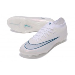 Nike Air Zoom Mercurial Vapor 17 Elite FG Nouveau Blanc Bleu Ciel