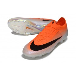 Chaussure Nike Zoom Mercurial Vapor XVII Elite FG Orange Noir