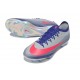 Chaussure Nike Zoom Mercurial Vapor XVII Elite FG Bleu Rouge