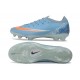 Chaussure Nike Zoom Mercurial Vapor XVII Elite FG Bleu Orange