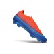 Chaussure Nike Zoom Mercurial Vapor XVII Elite FG Orange Bleu