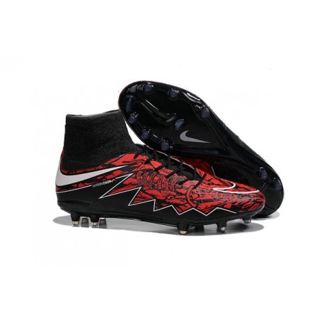 Robert Lewandowski Nike Hypervenom Phantom II Tech Craft FG Rouge Noir