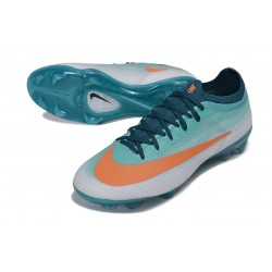 Chaussure Nike Zoom Mercurial Vapor XVII Elite FG Bleu Orange