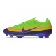 Chaussure Nike Zoom Mercurial Vapor XVII Elite FG Vert Violet