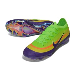 Chaussure Nike Zoom Mercurial Vapor XVII Elite FG Vert Violet