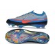 Chaussure Nike Zoom Mercurial Vapor XVII Elite FG Gris Bleu