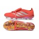 Crampons de Foot adidas Predator Tongue Elite FG Rouge Argent