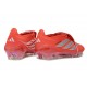 Crampons de Foot adidas Predator Tongue Elite FG Rouge Argent