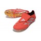 Crampons de Foot adidas Predator Tongue Elite FG Rouge Argent