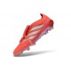 Crampons de Foot adidas Predator Tongue Elite FG Rouge Argent